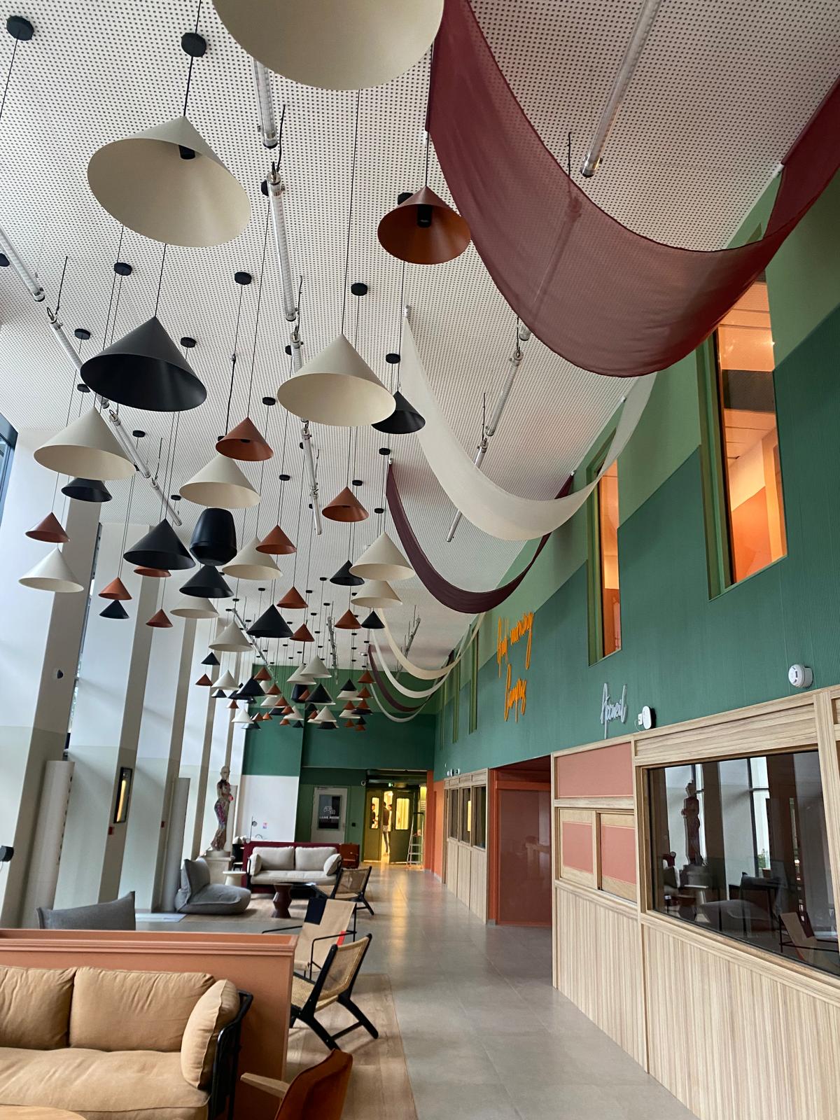 Electricians at work